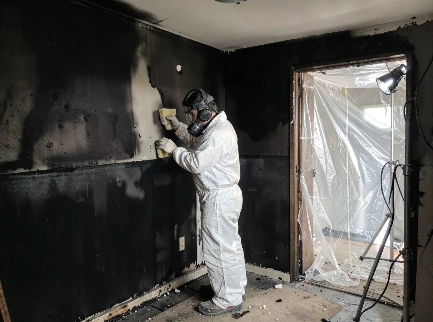 Fire Damage Restoration company in Barbeau, MI